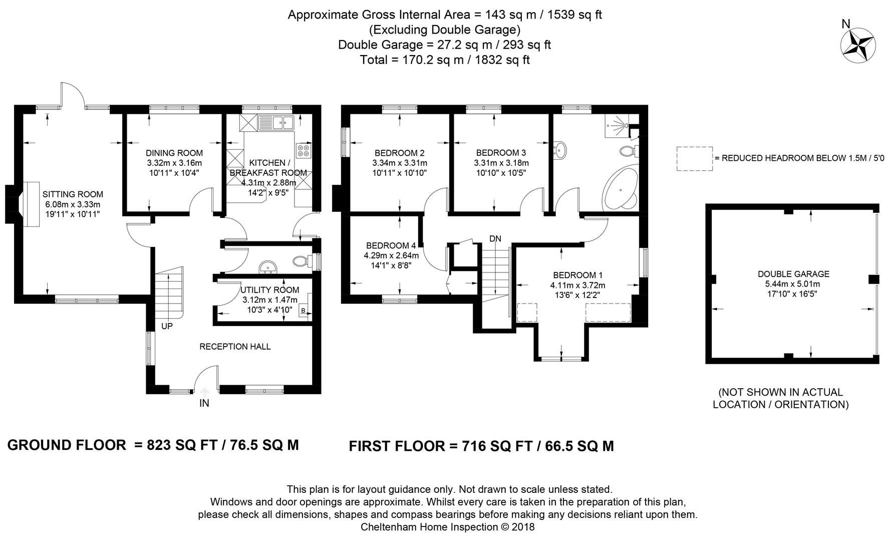 4 Bedrooms Detached house for sale in The Green, Churchdown, Gloucester GL3