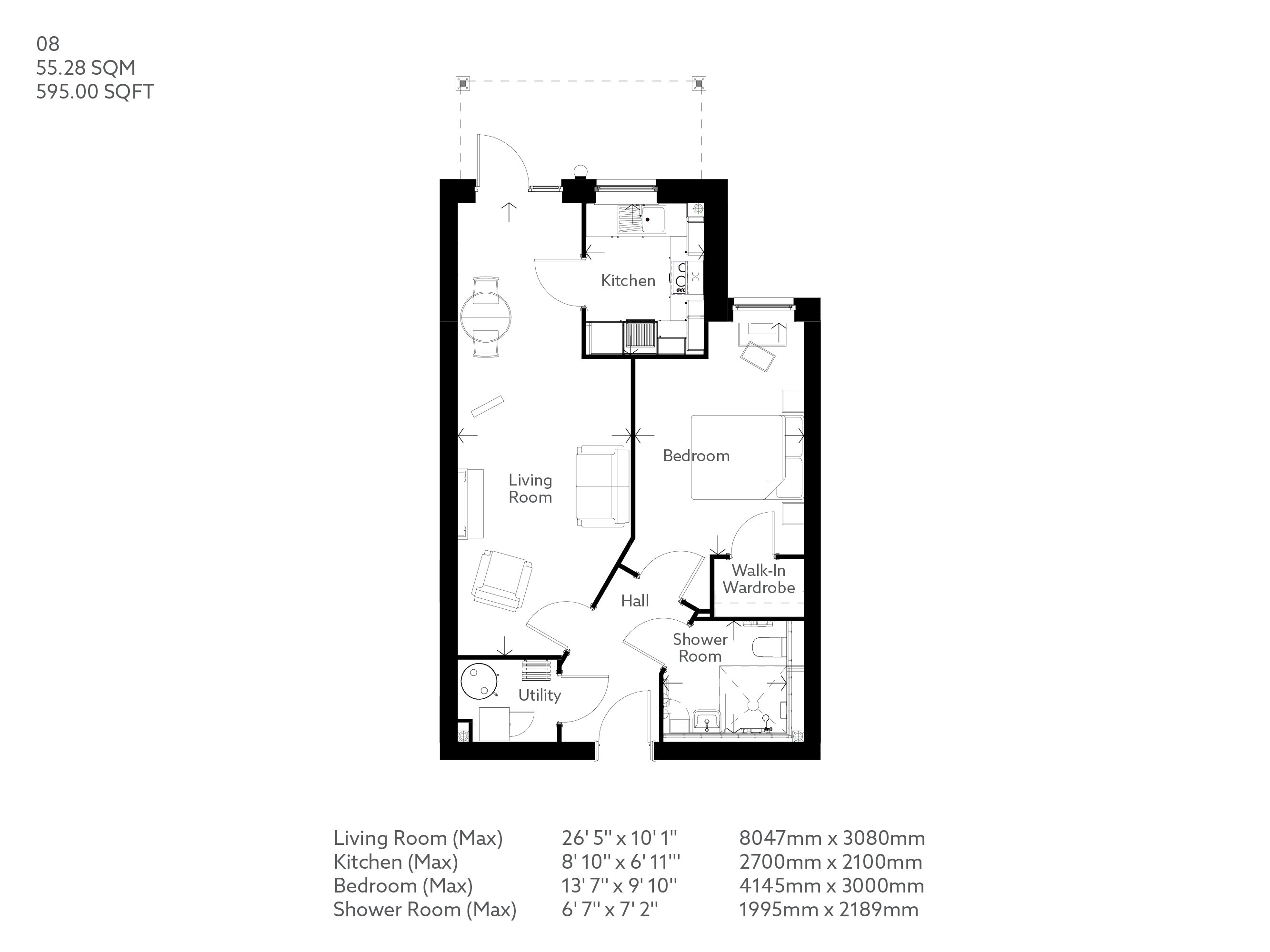 8, Dartmouth floorplan