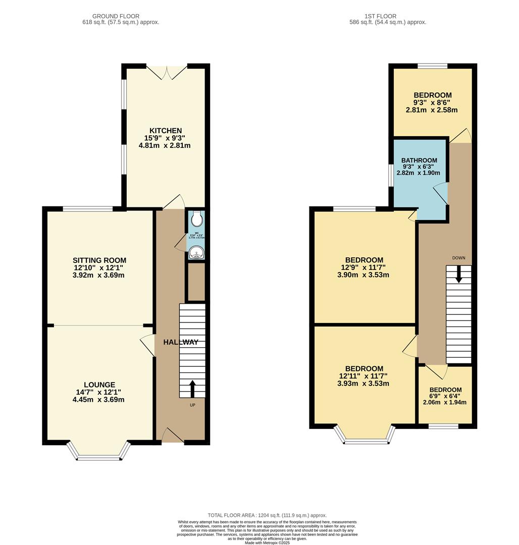 31, Barker Road, Middlesbrough floorplan
