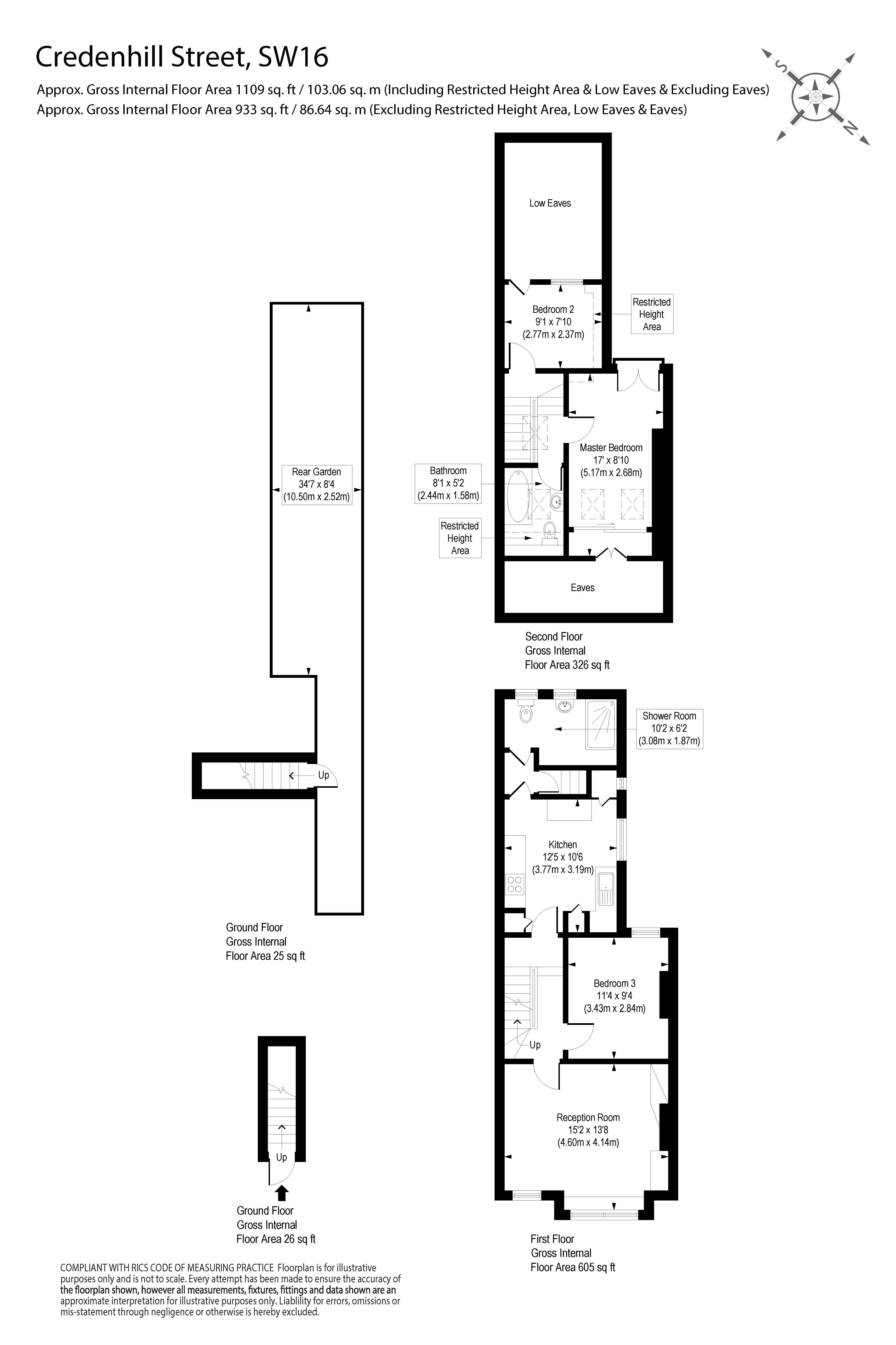 6b, Credenhill Street, London floorplan