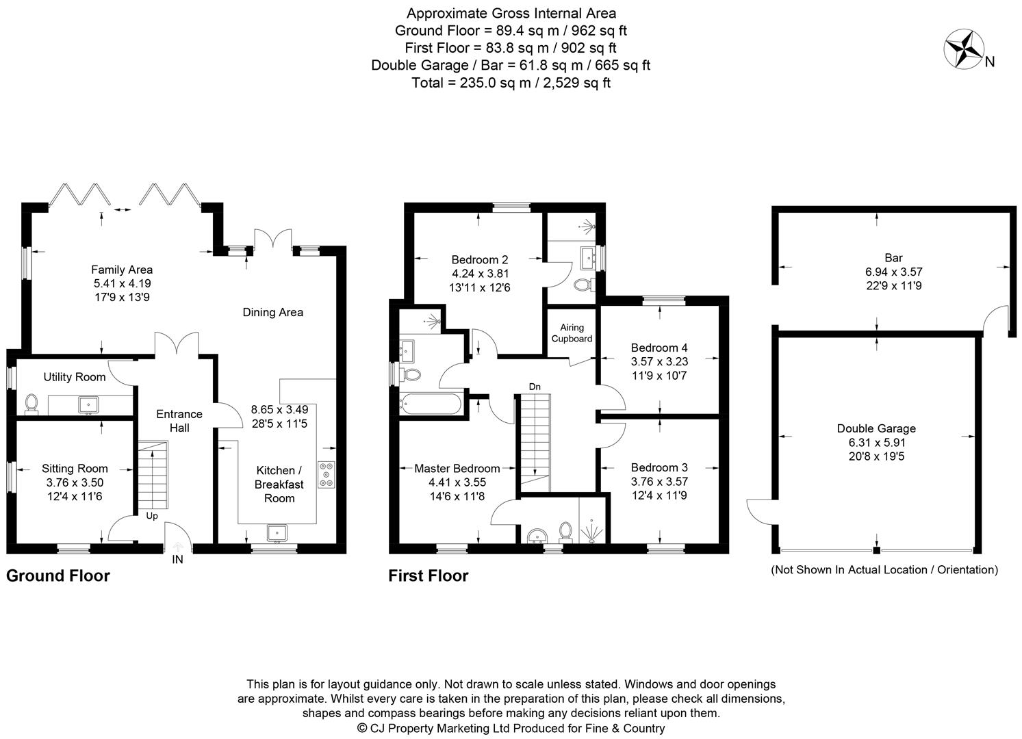 4, Brook Farm Close, Milton Keynes floorplan