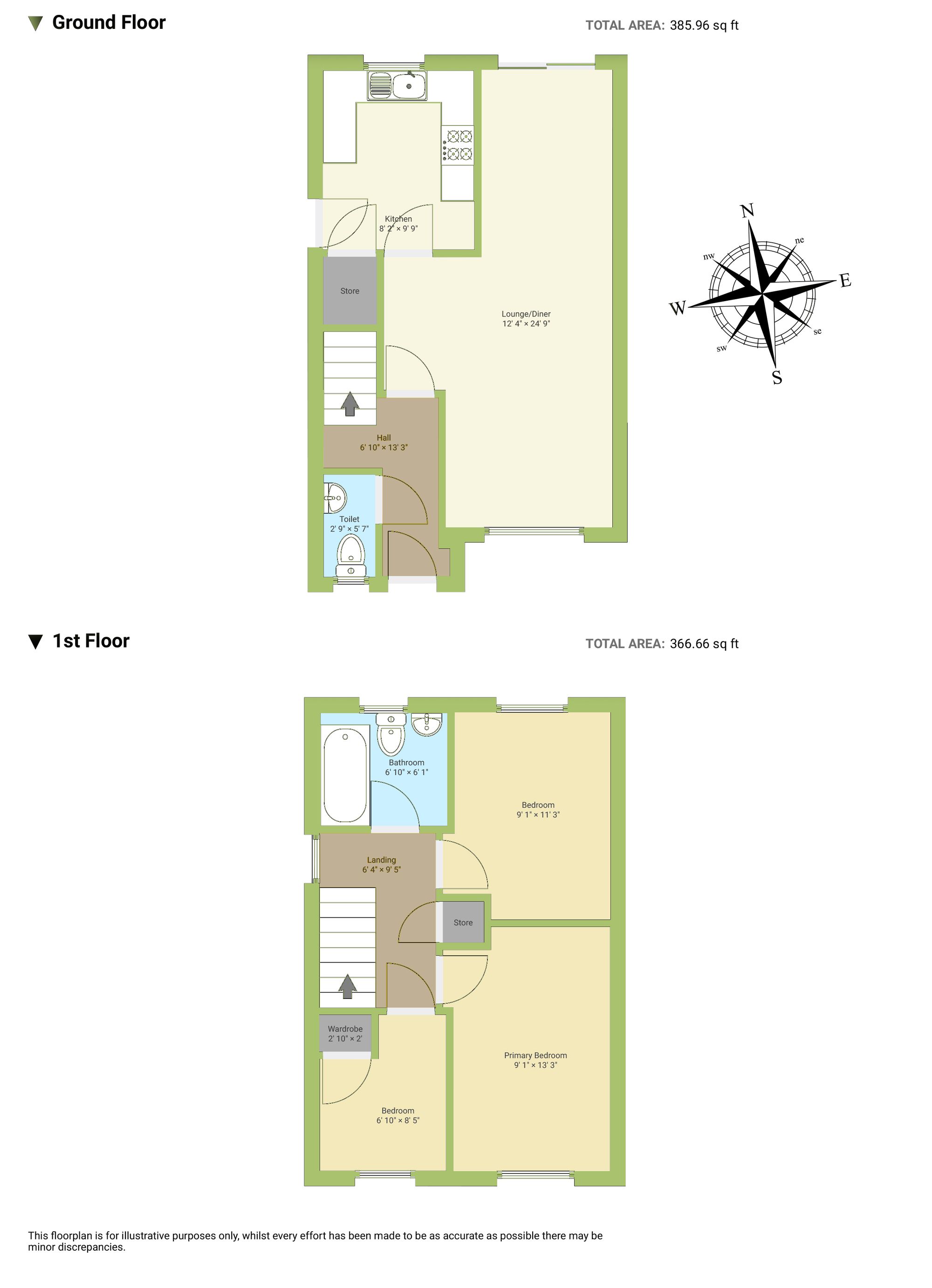 71 Cefn Close, Pontypridd floorplan