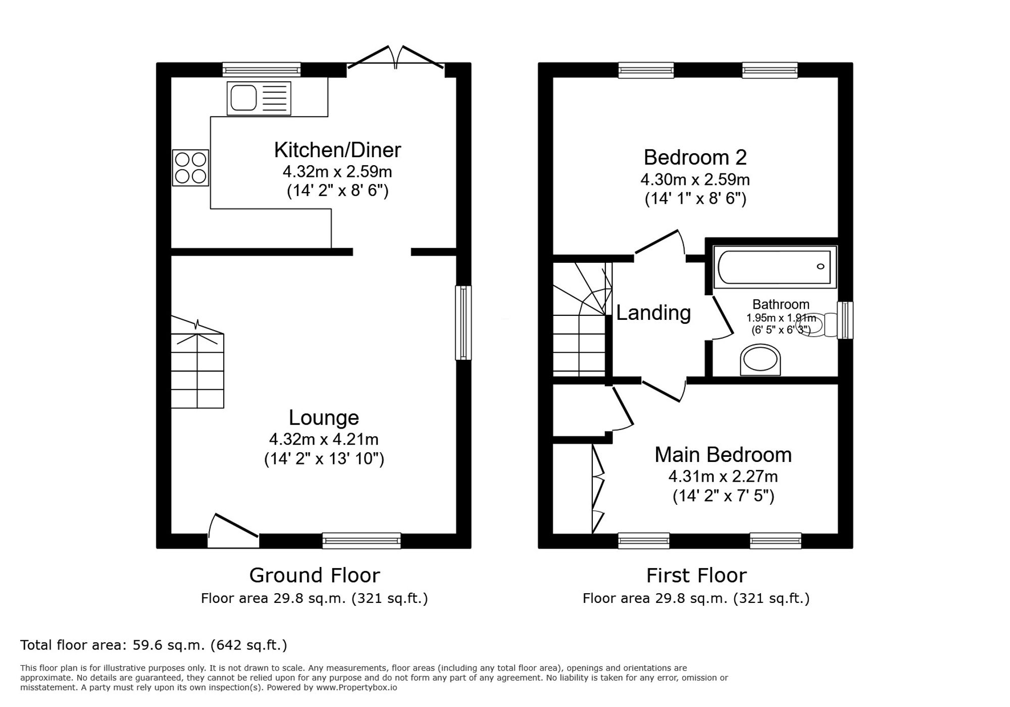 15 White Hart Gardens, Northwich floorplan