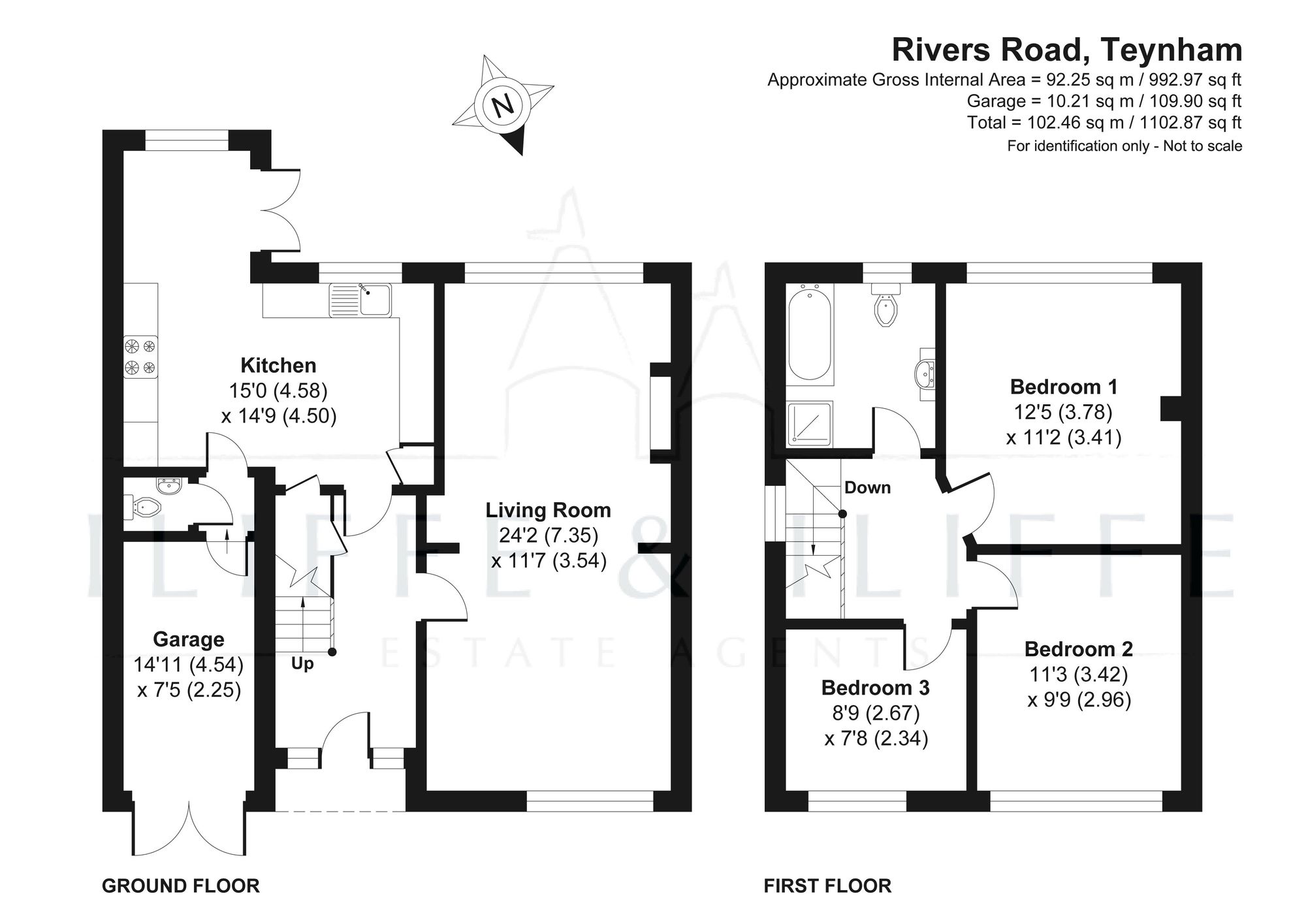 13 Rivers Road, Sittingbourne floorplan