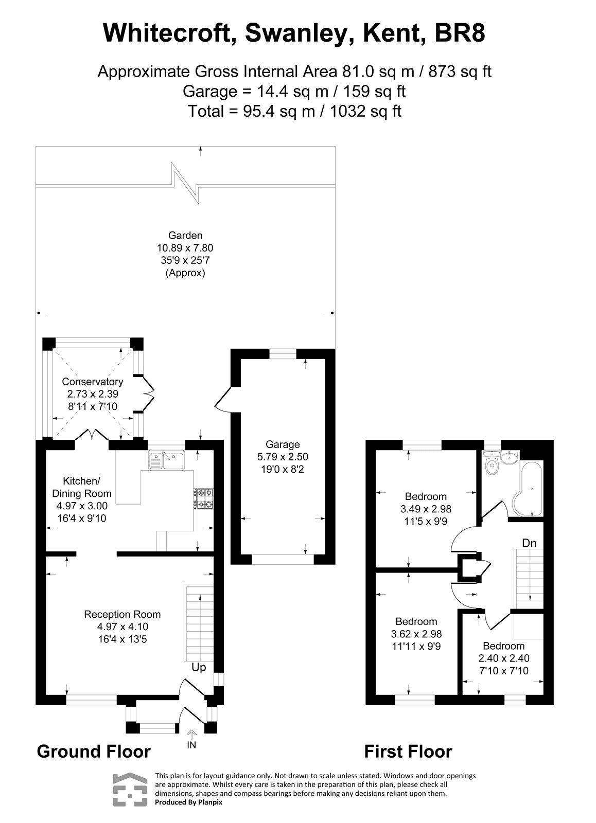 20, Whitecroft, Kent floorplan