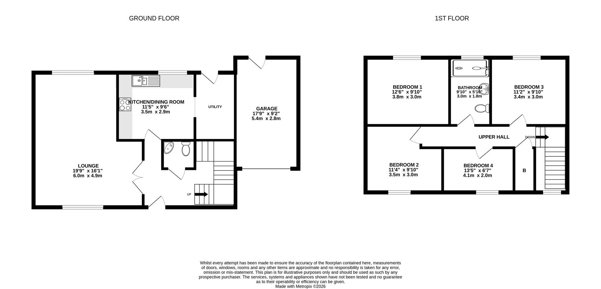 23 Kirk Lane, Livingston Village floorplan