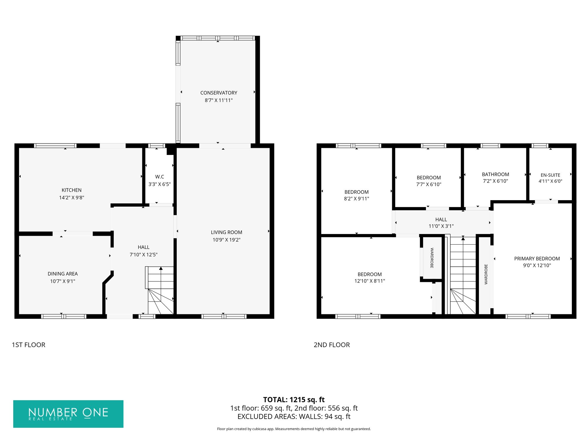5 Rockfield Rise, Caldicot floorplan