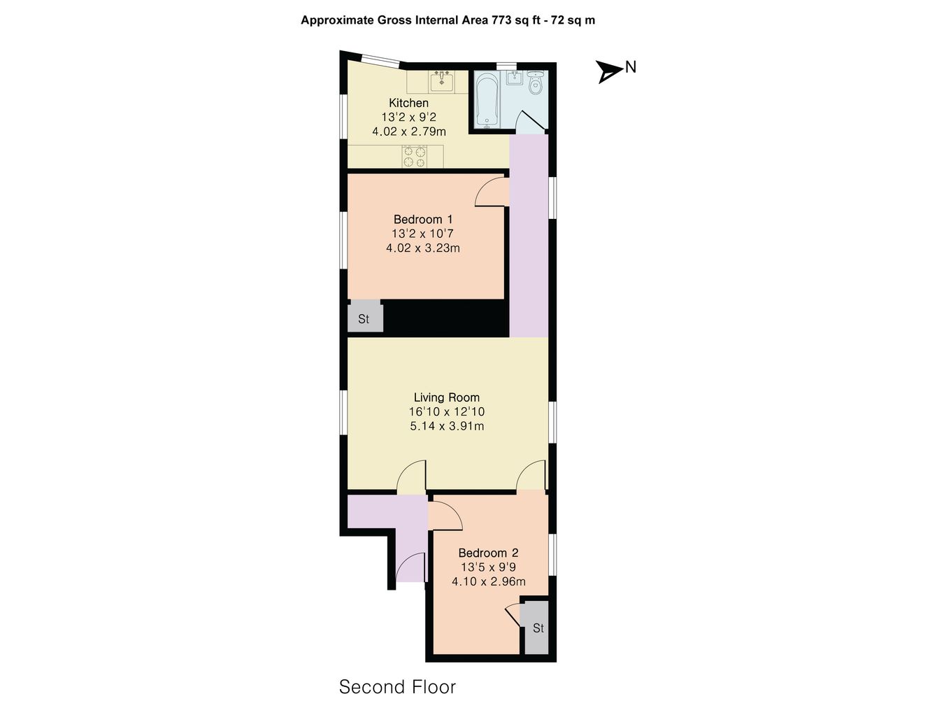 6 The Castle,, Castle Street, Stroud floorplan