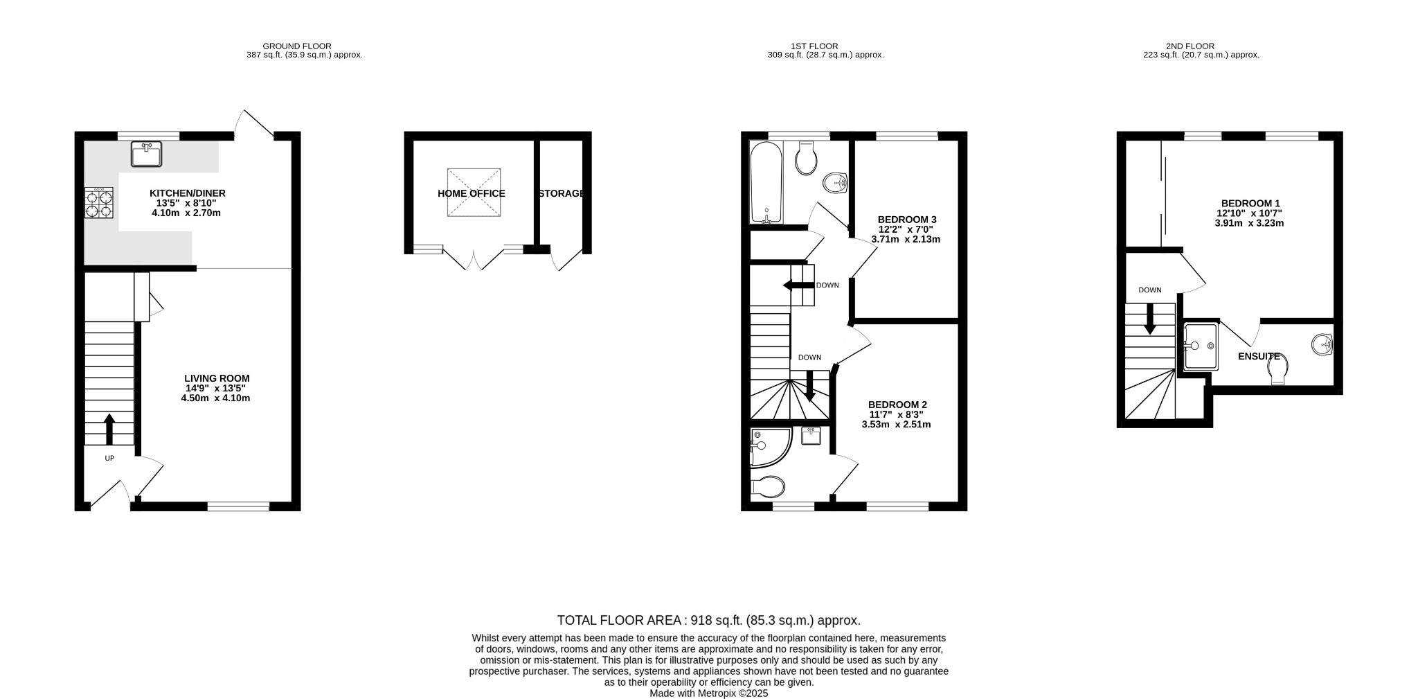 19 Viburnum Court, West End, Surrey floorplan