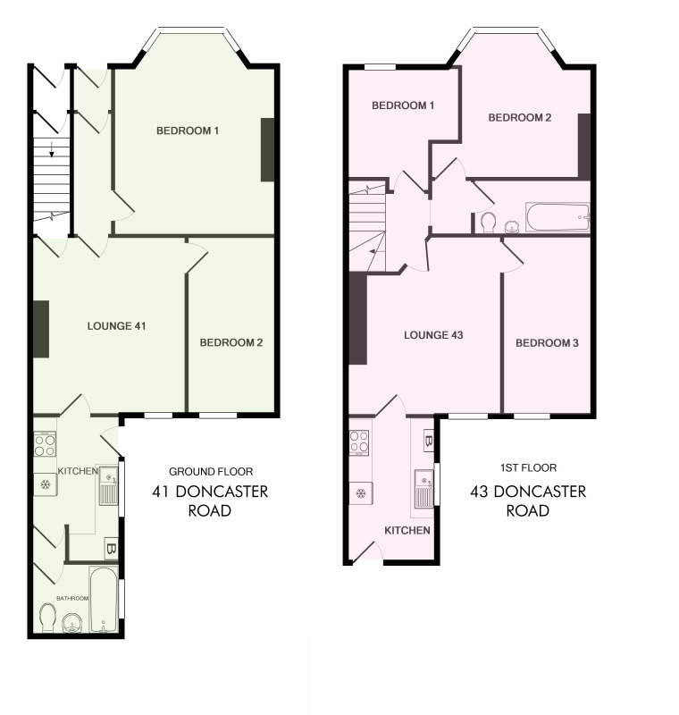 41, Doncaster Road, Newcastle floorplan