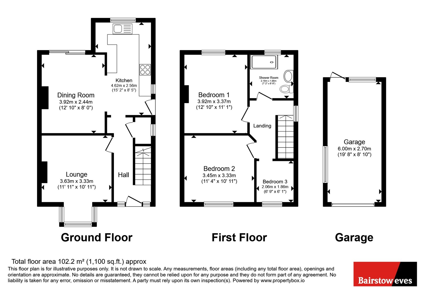 22, Nottingham Road, Nottingham floorplan