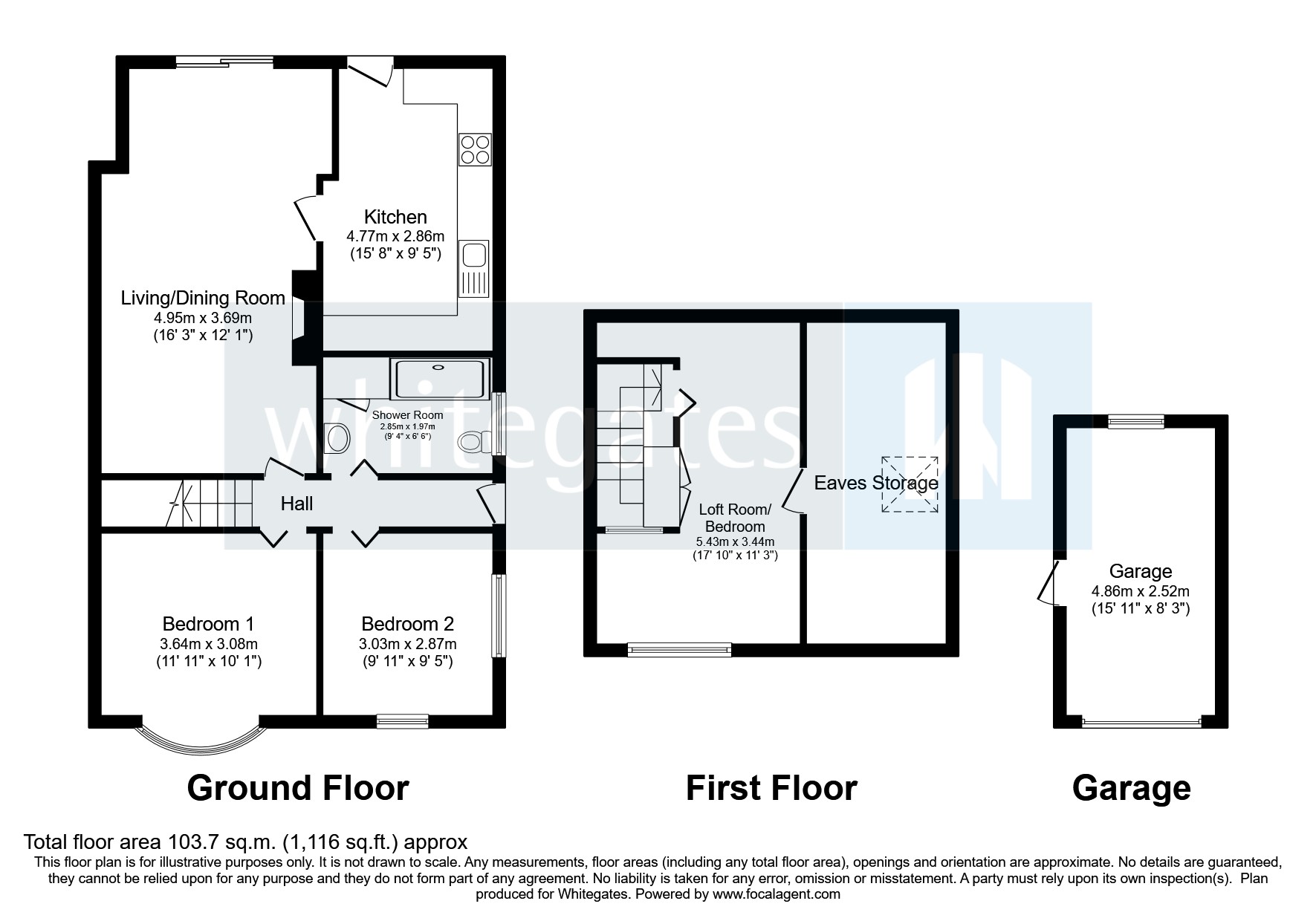 8, Ashlea Drive, Nantwich floorplan