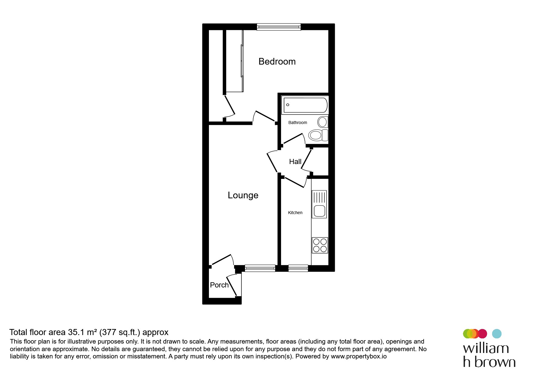 58, Croft Gardens, Huddersfield floorplan