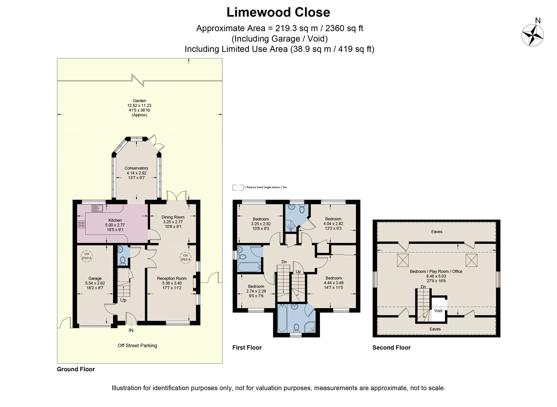 12, Limewood Close, Beckenham floorplan