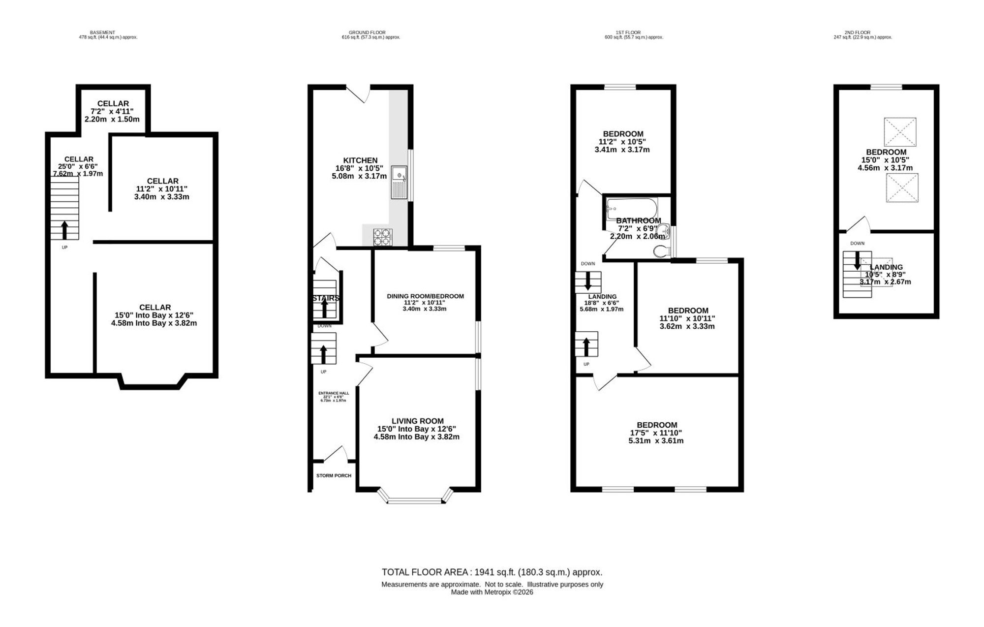 31 Keppel Road, Manchester floorplan
