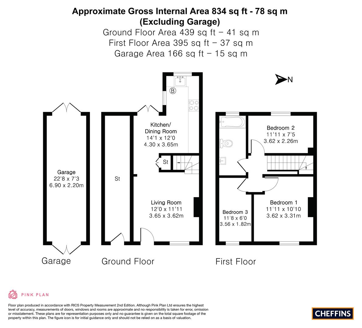 39, The Causeway, Burwell floorplan