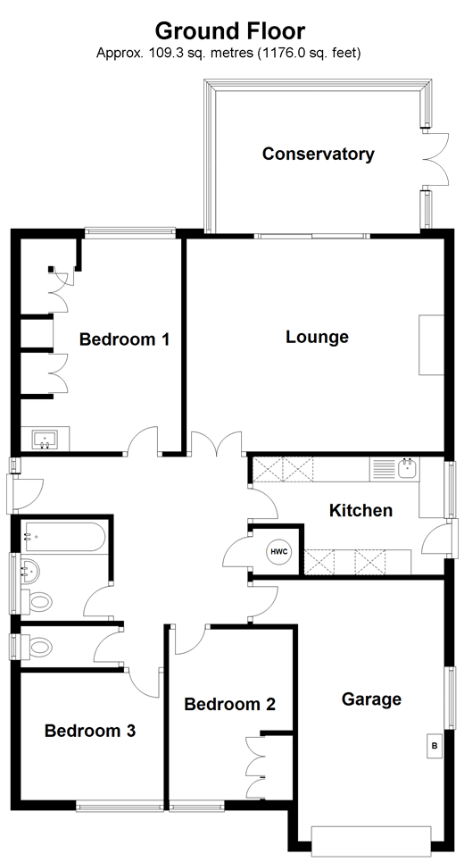 3 Bedrooms Detached bungalow for sale in Hilltop Rise, Great Bookham, Surrey KT23