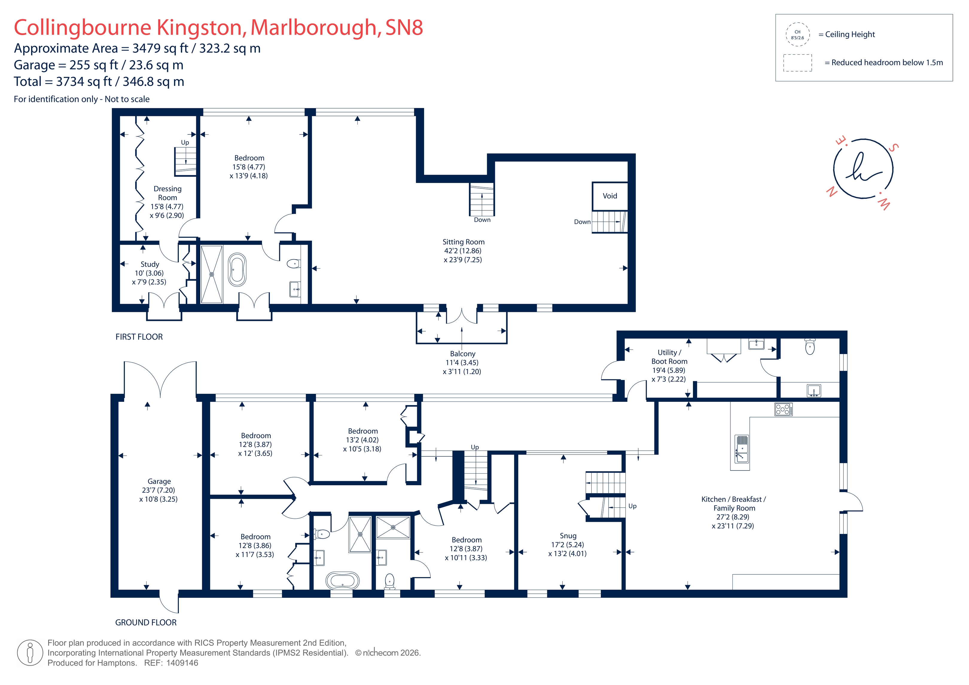 The Tythe Barn, Manor Farm, Collingbourne Kingston, Marlborough floorplan