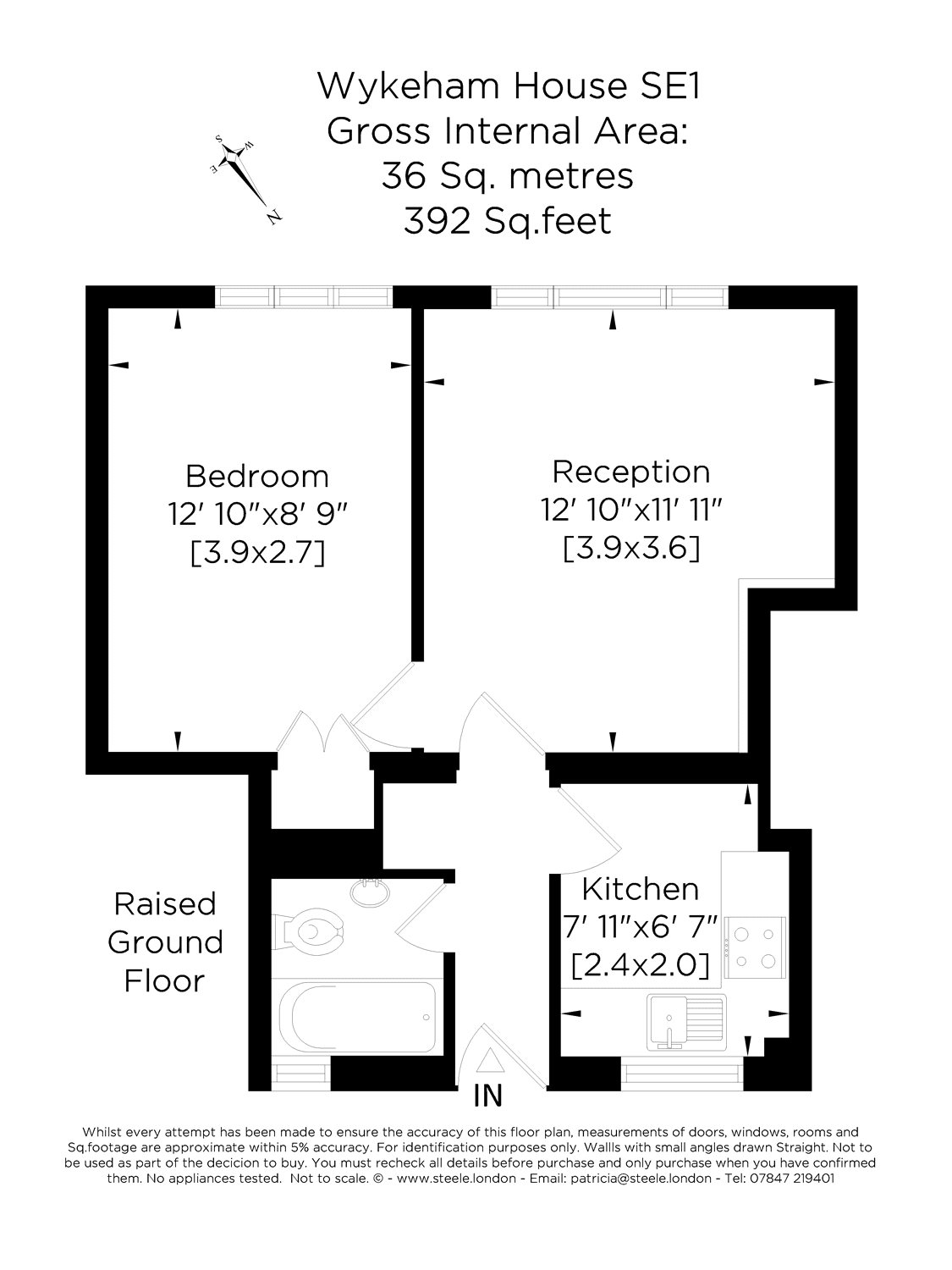 1 Bedrooms Flat to rent in Wykeham House, Union Street, Southwark SE1