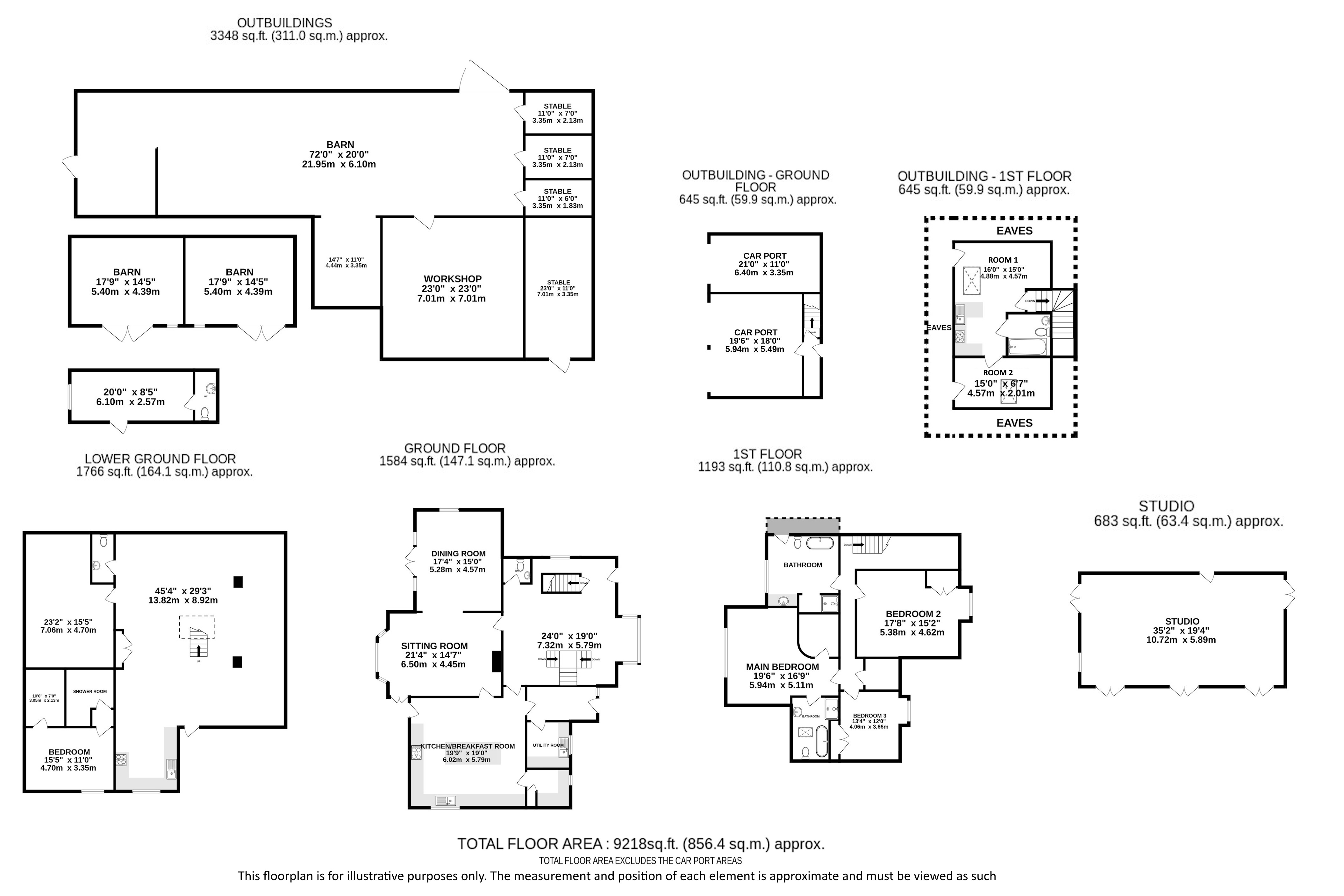 Goreside Farm, New Road, Berkhamsted floorplan