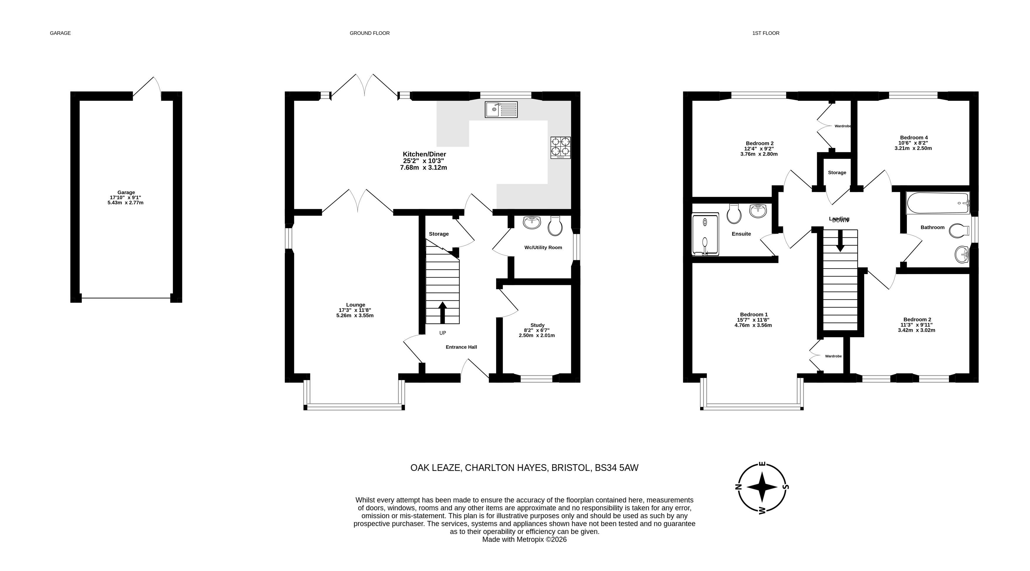 106, Oak Leaze, Bristol floorplan
