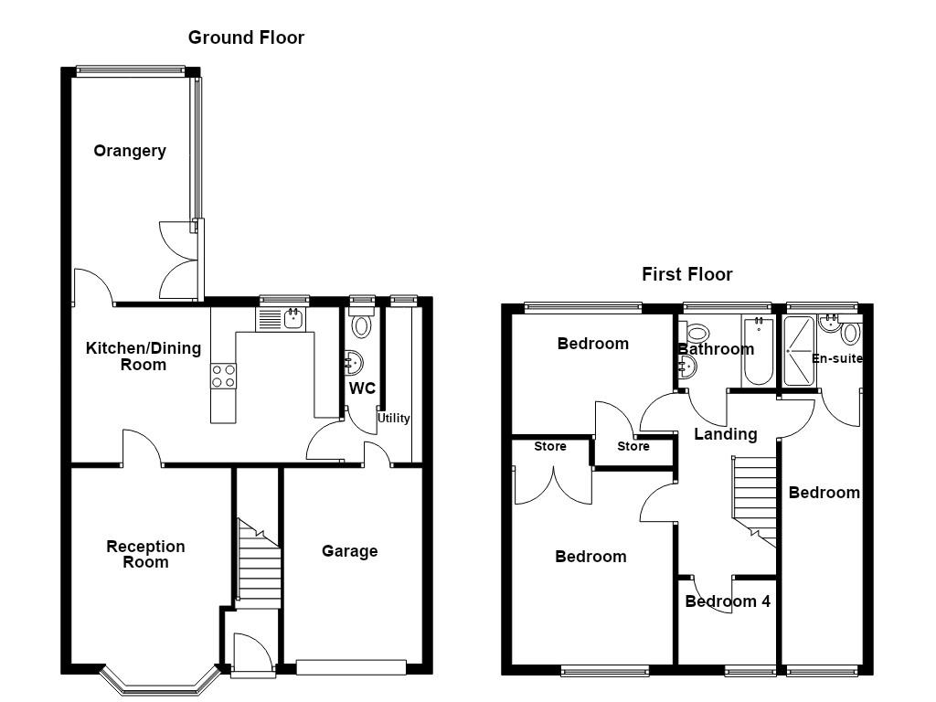 10, Longton Road, Burnley floorplan