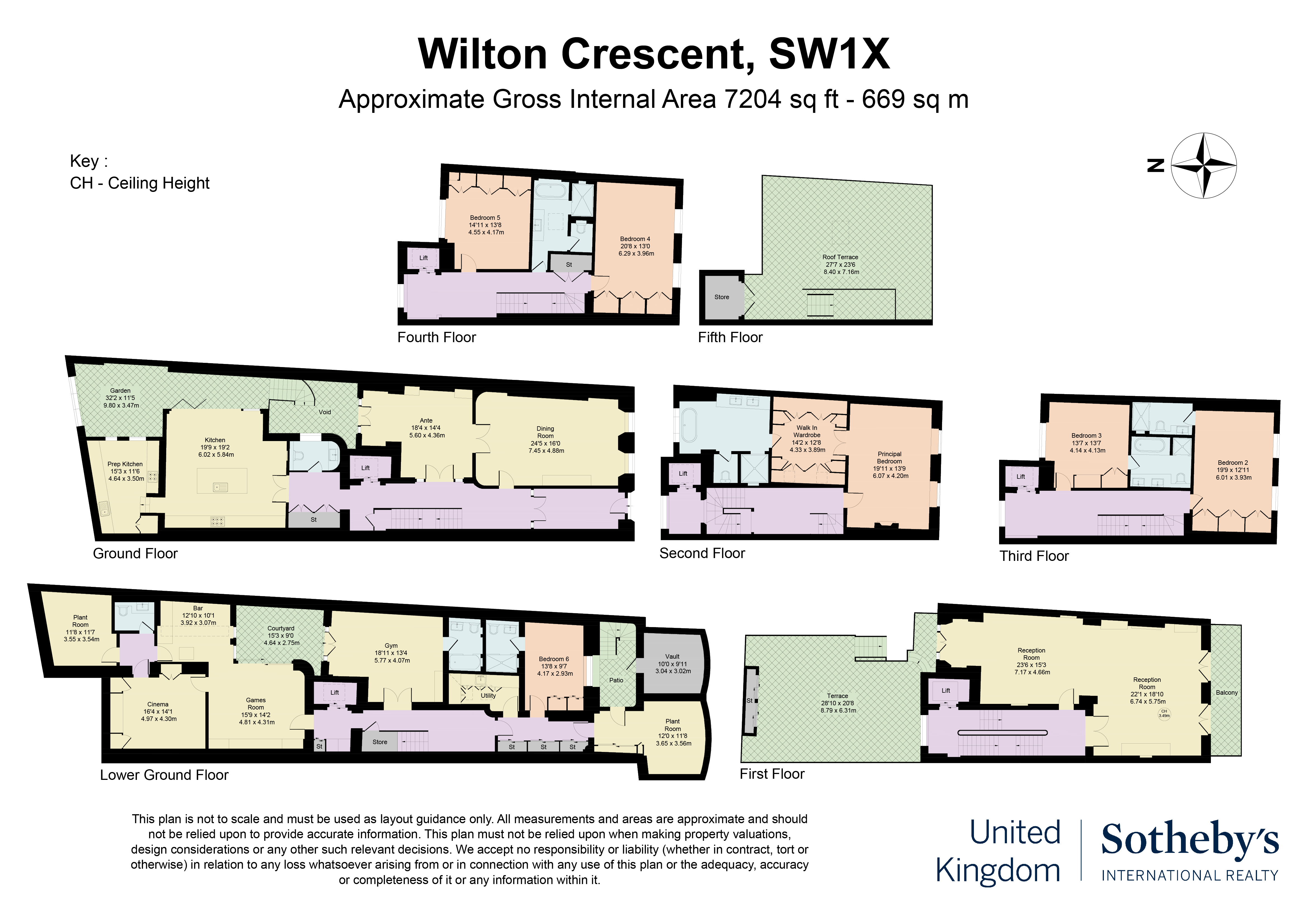 Wilton, Wilton Crescent, London floorplan