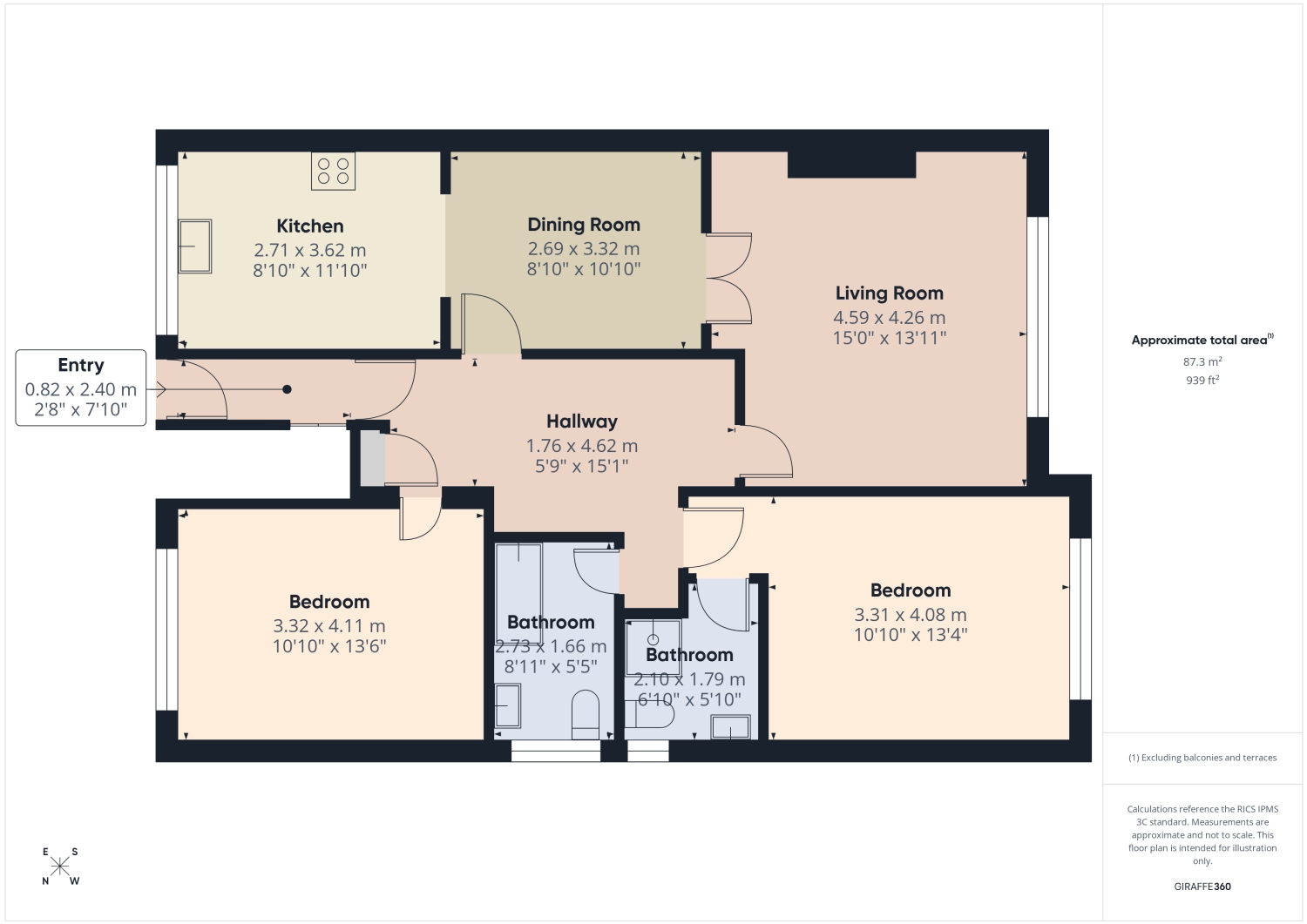32c, Bushey Wood Road, Sheffield floorplan