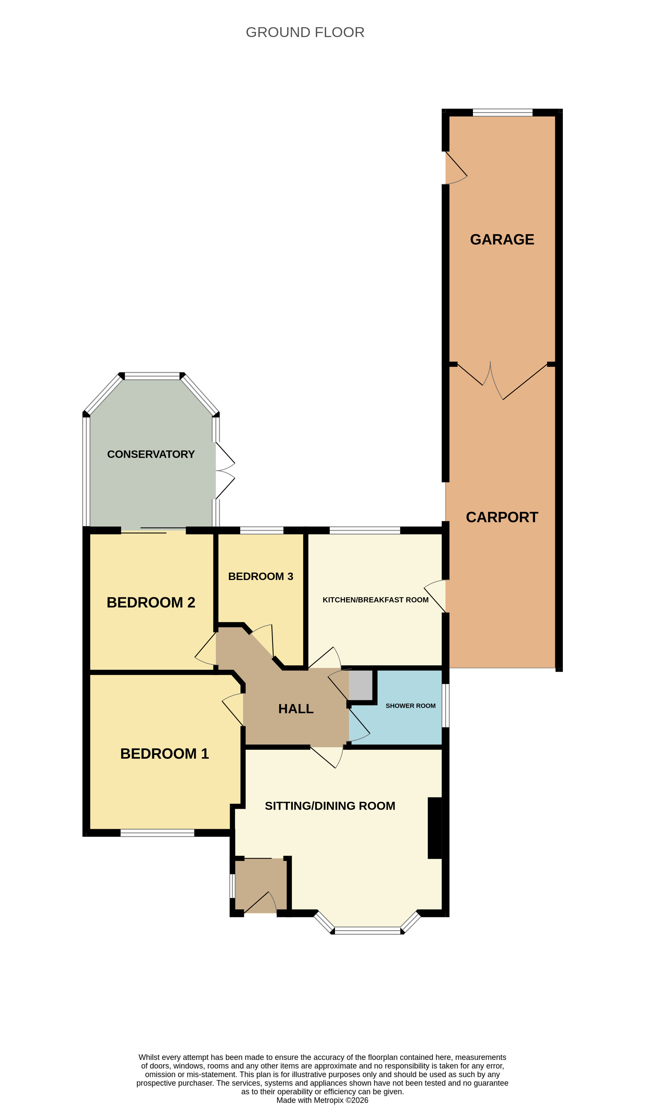 Staplewood Lane, Marchwood floorplan