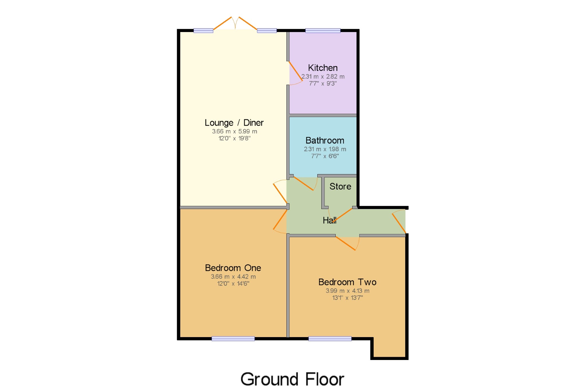 2 bed flat for sale in Miller Gardens, Broadgate, Preston, Lancashire