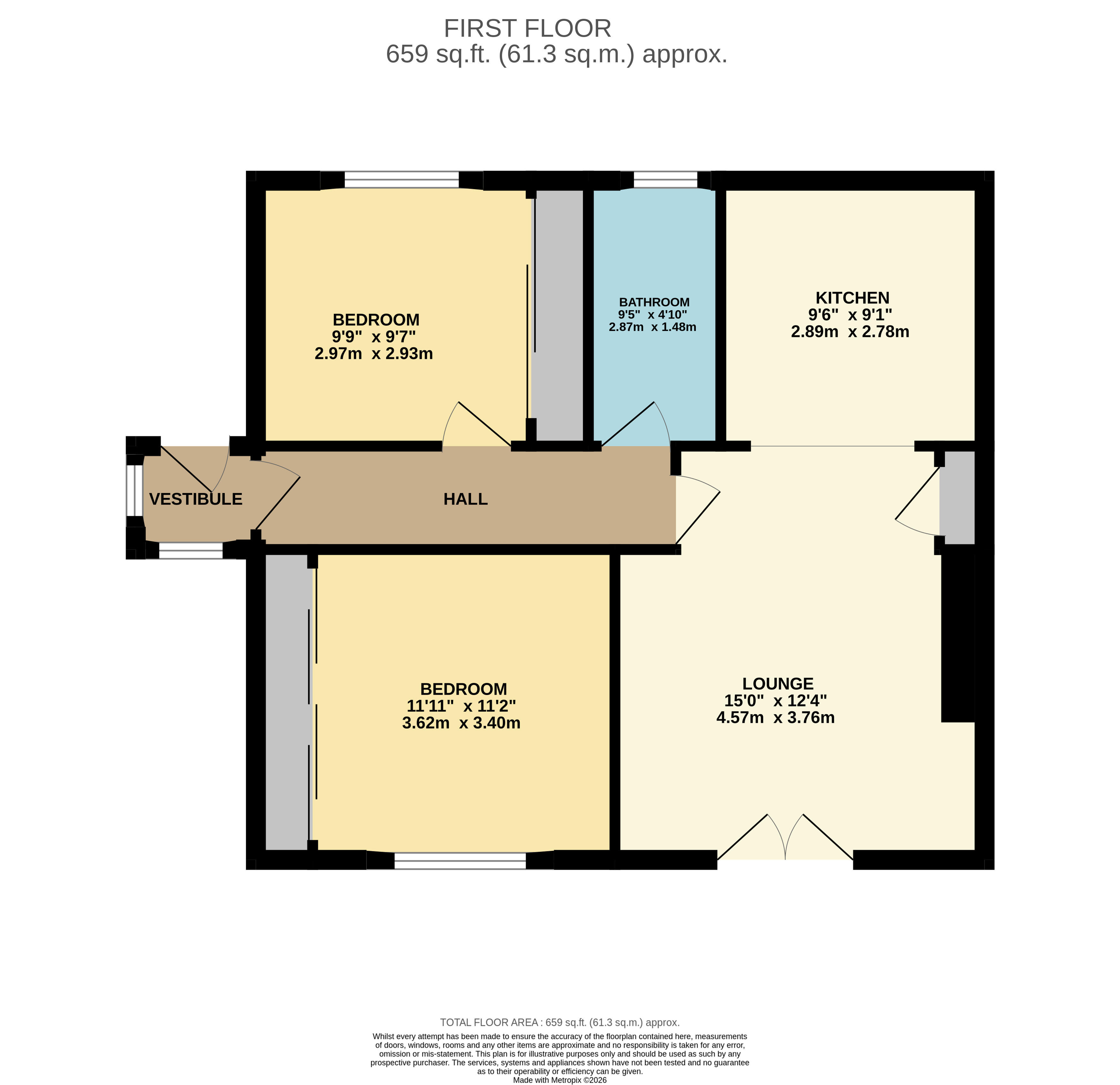 Herriot Crescent, Leven floorplan