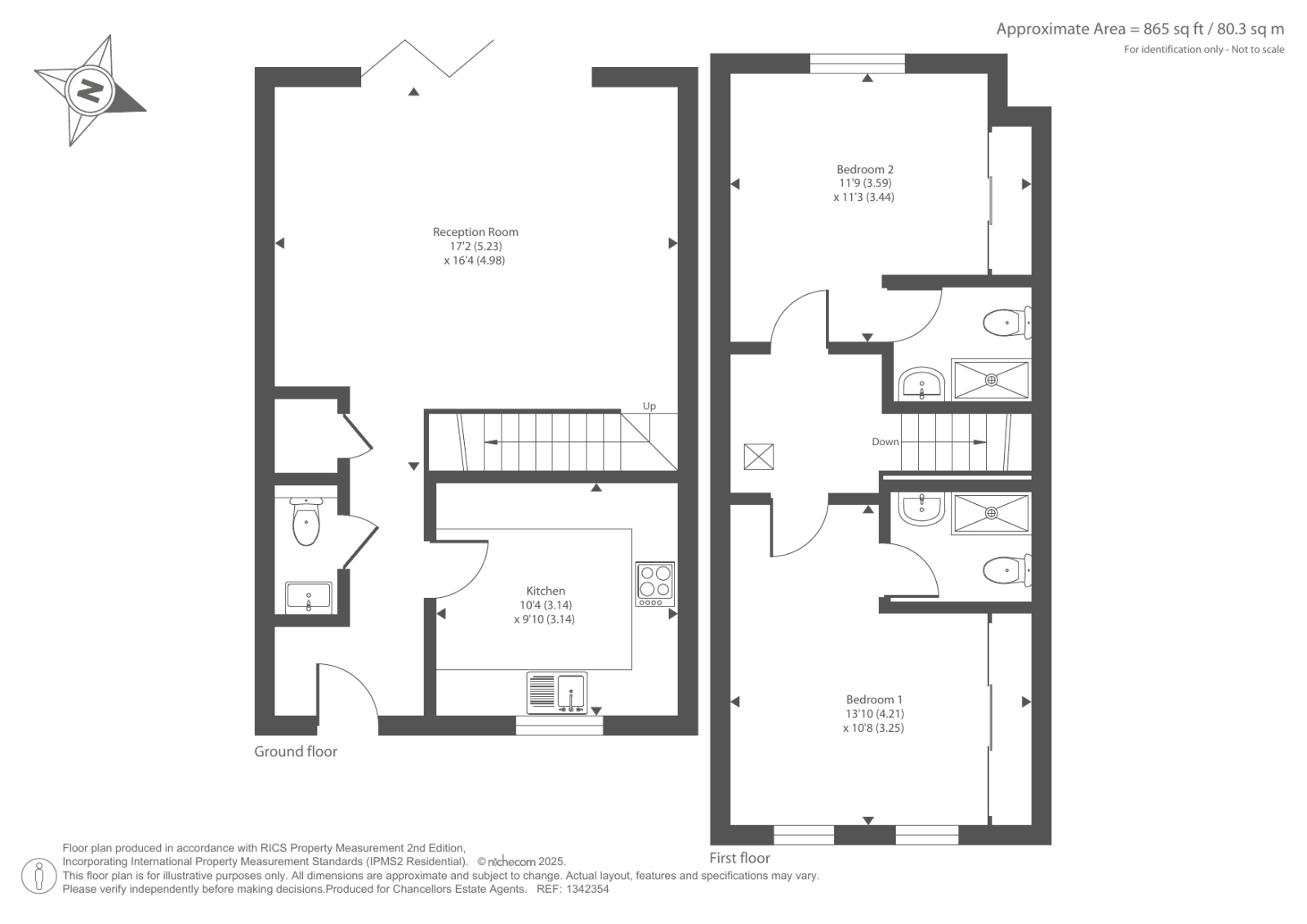 2a, St. Peters Road, Oxford floorplan