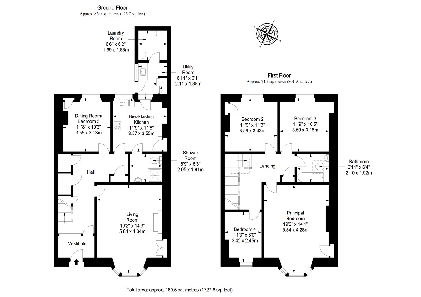 Mayfield Road, Edinburgh EH9, 5 bedroom terraced house for sale