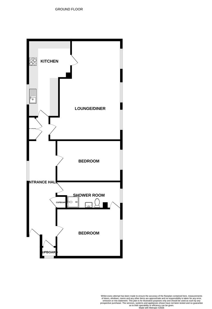 22, Old School Court, King's Lynn floorplan