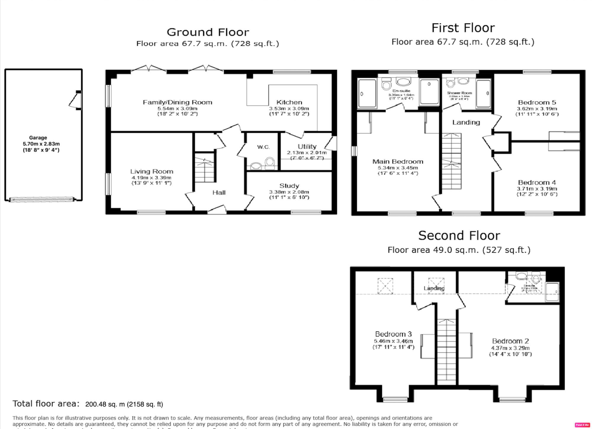 10 Bingley Close, Bishop's Stortford floorplan