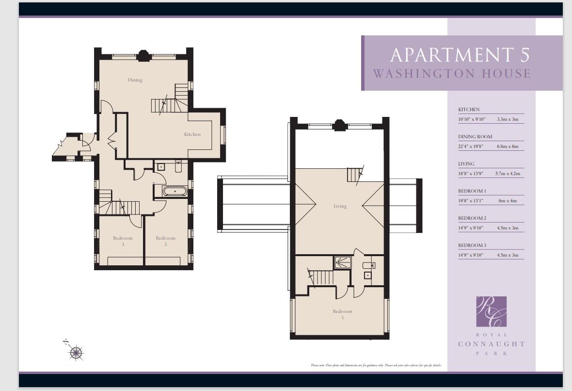 14 Washington House, Marlborough Drive, Bushey floorplan