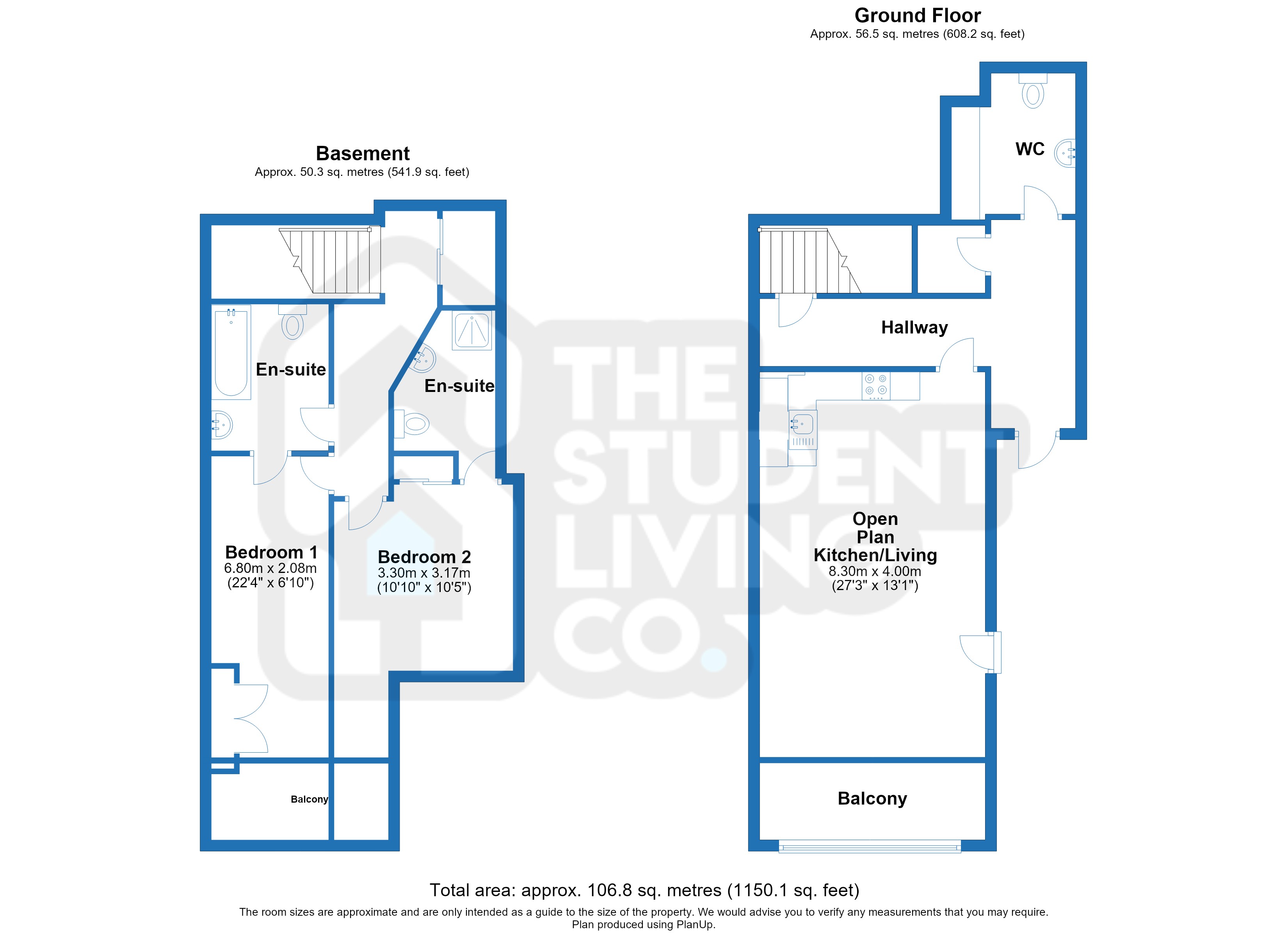 Derby Road, Nottingham floorplan
