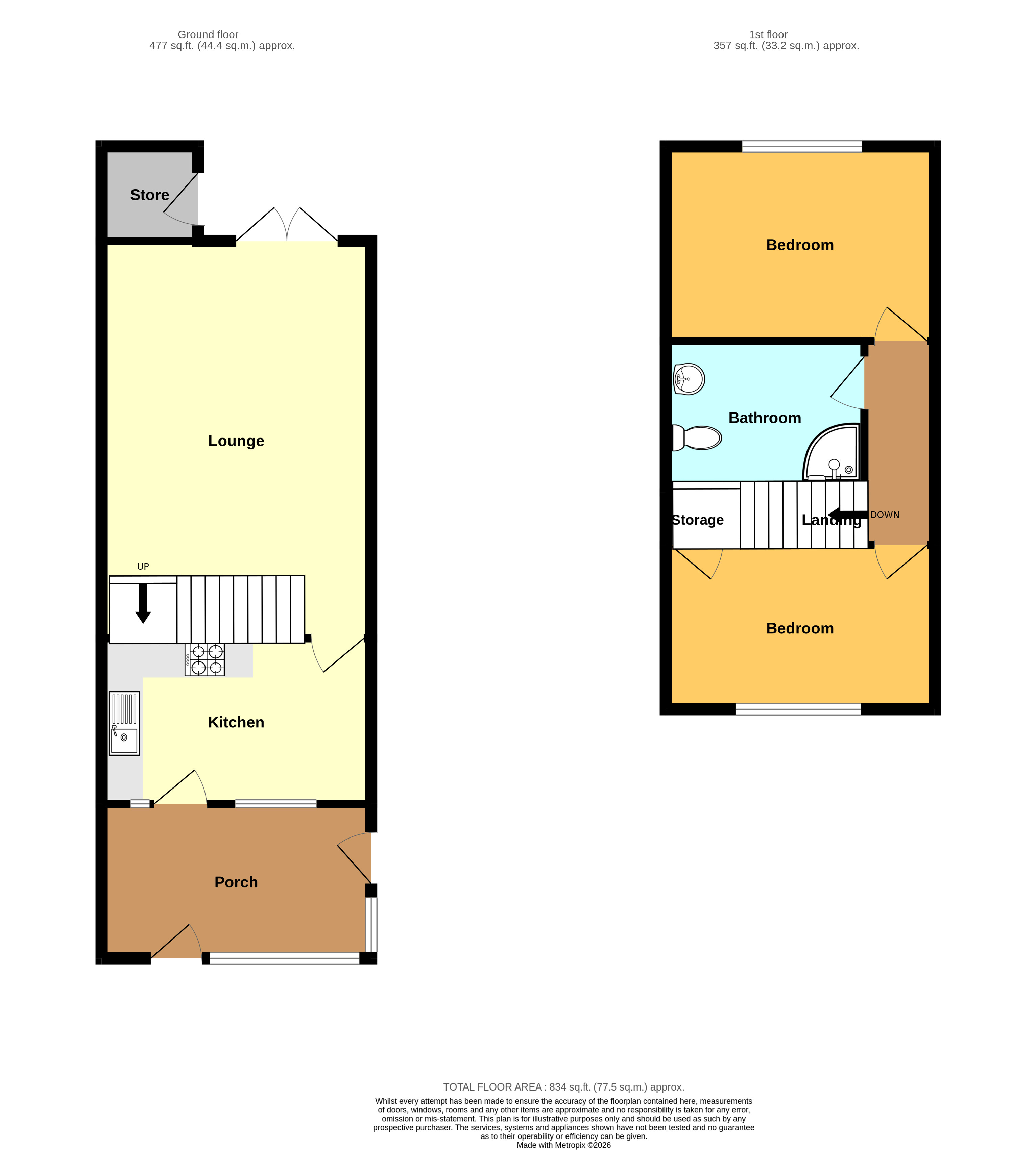29, Swithin Drive, Stoke-on-trent floorplan