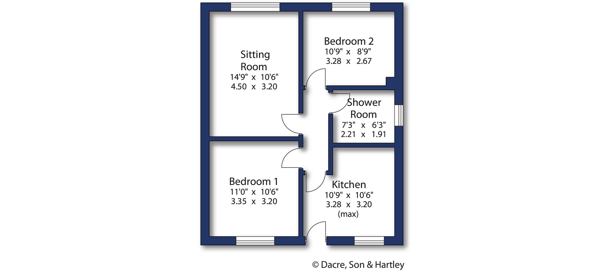 4, Staveley Road, West Yorkshire floorplan