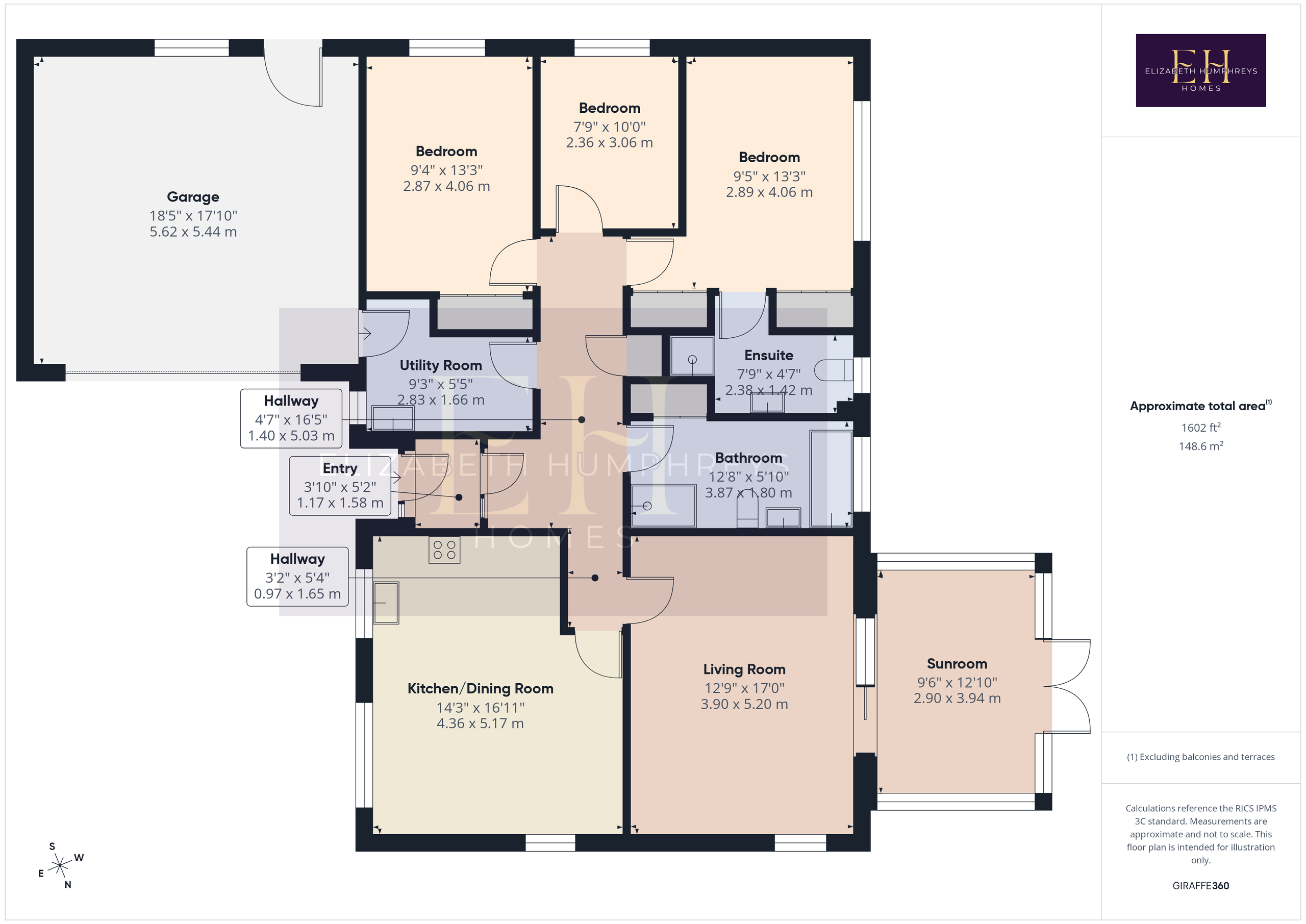 4 Cairn View, Morpeth floorplan