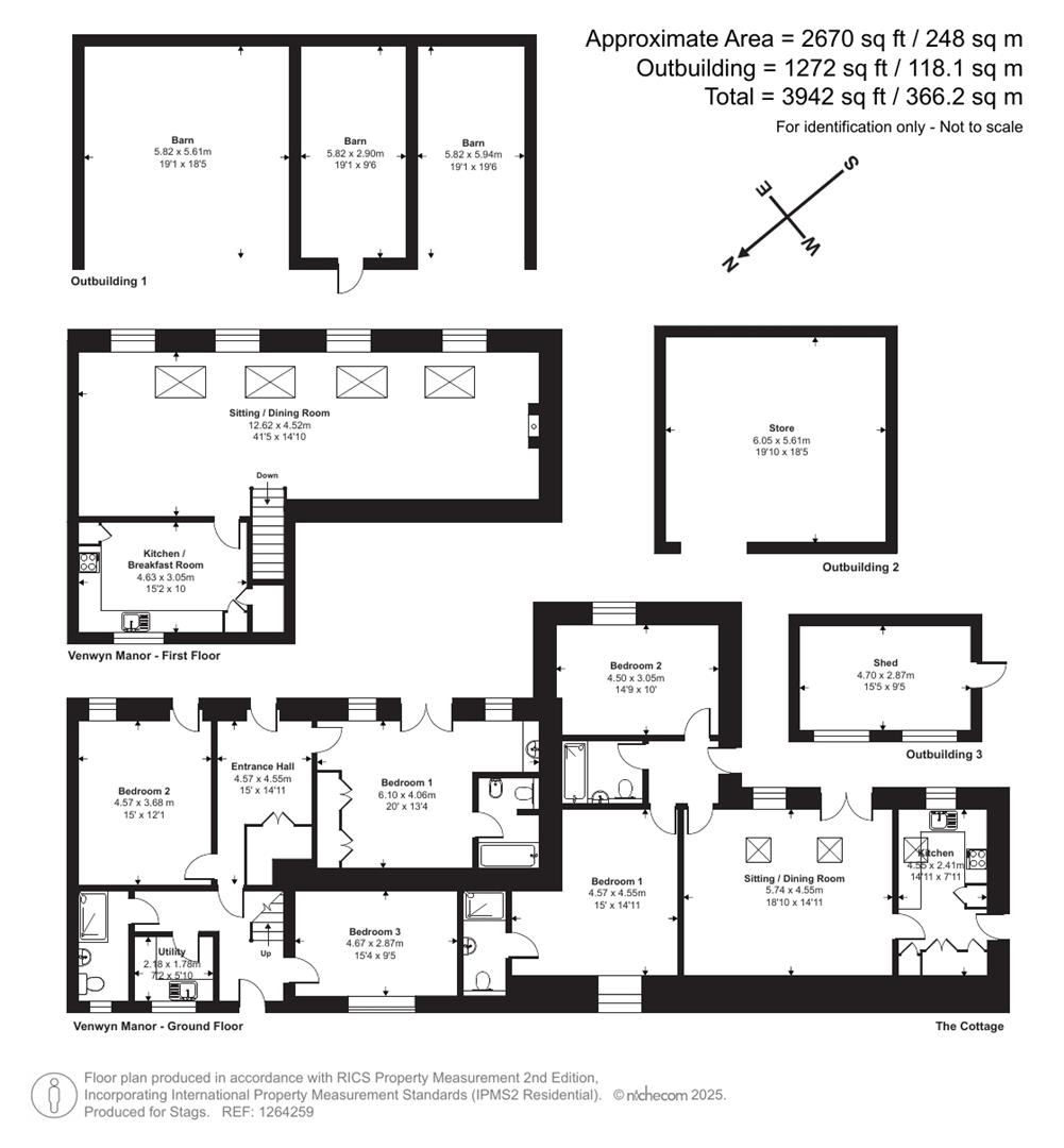 Venwyn Manor, Laity Lane, St Ives floorplan