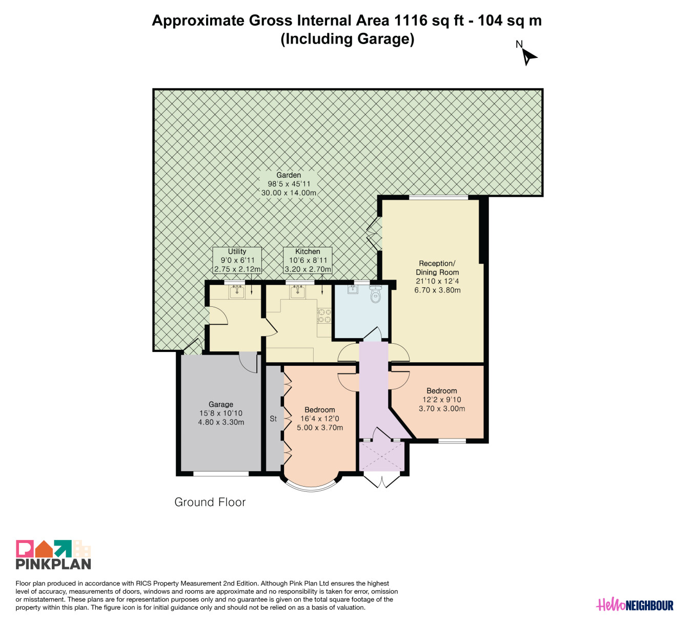 15, Hallowell Avenue, Croydon floorplan
