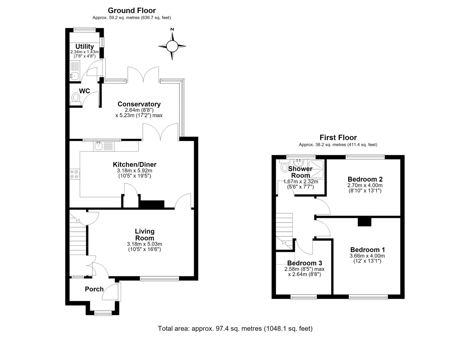 Cavell Crescent, Dartford floorplan