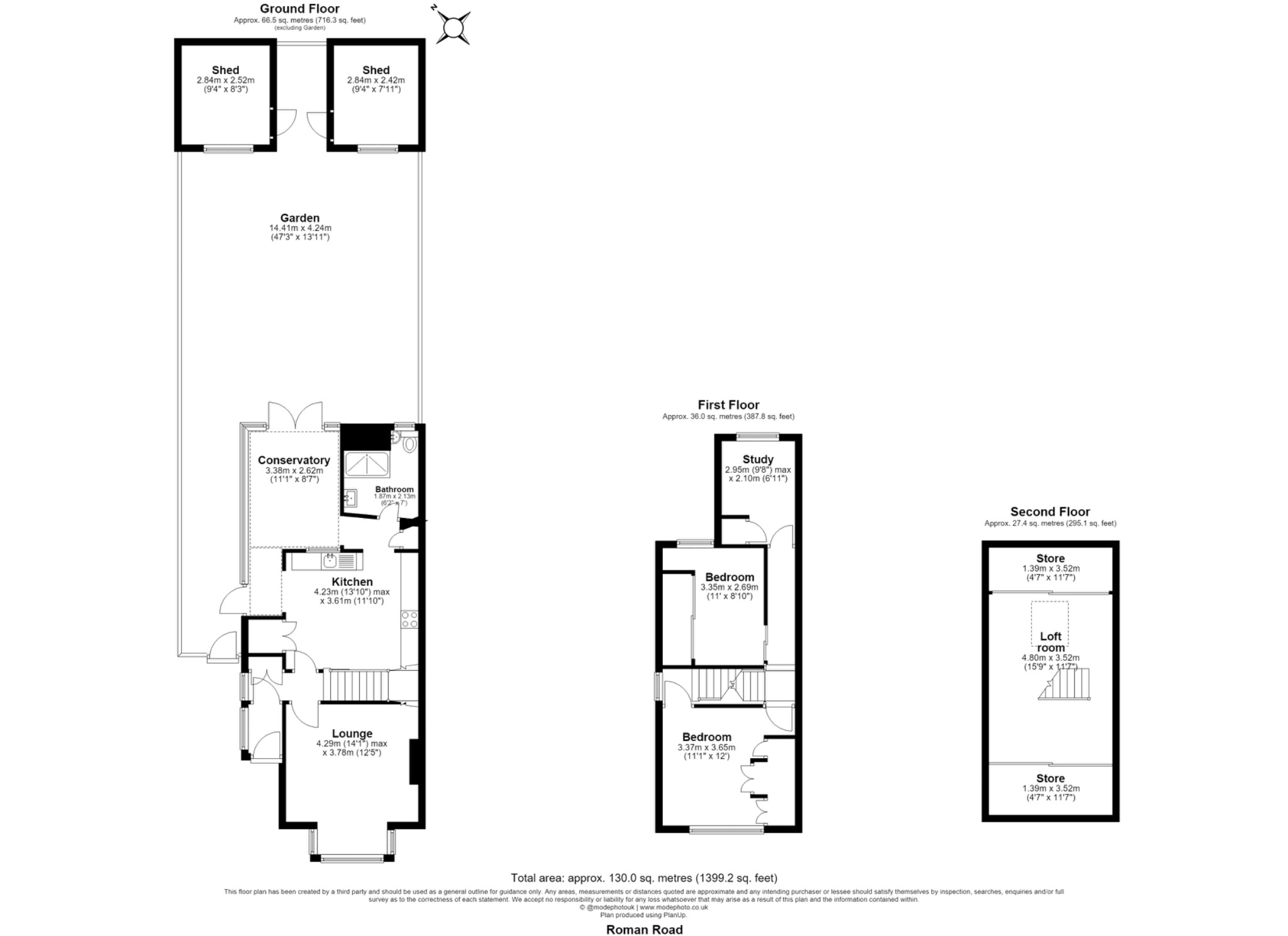 8 Lloyd Villas, Roman Road, Greater London floorplan