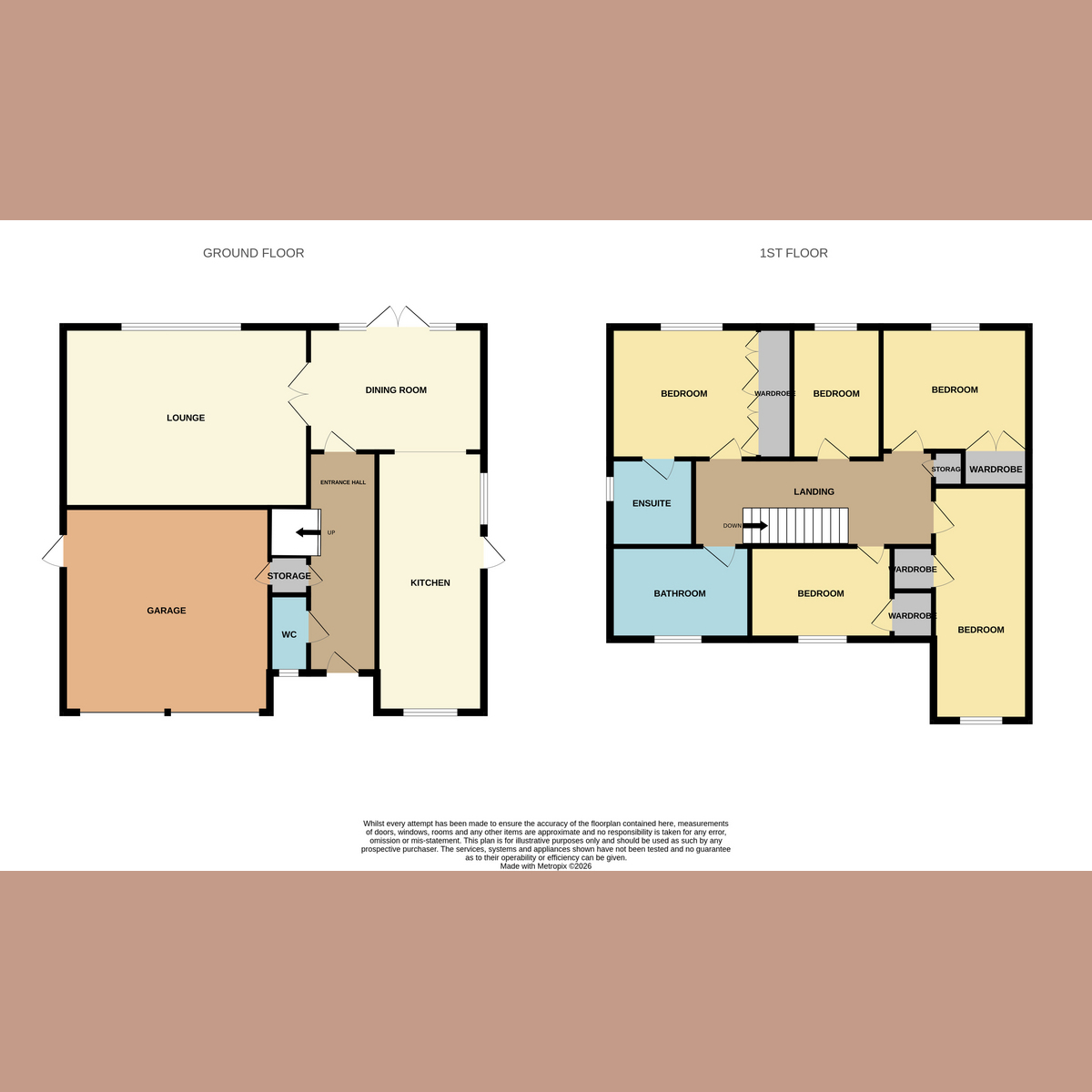 6, Martin Walk, Hockley floorplan