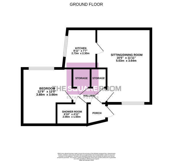 30, Hamilton Court, Blackpool floorplan
