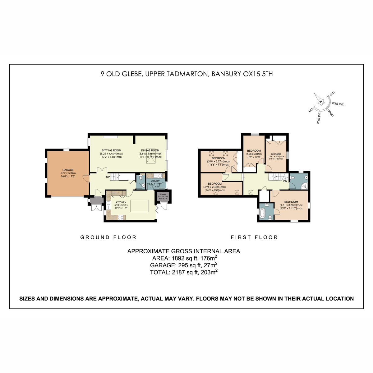 9, Old Glebe, Banbury floorplan