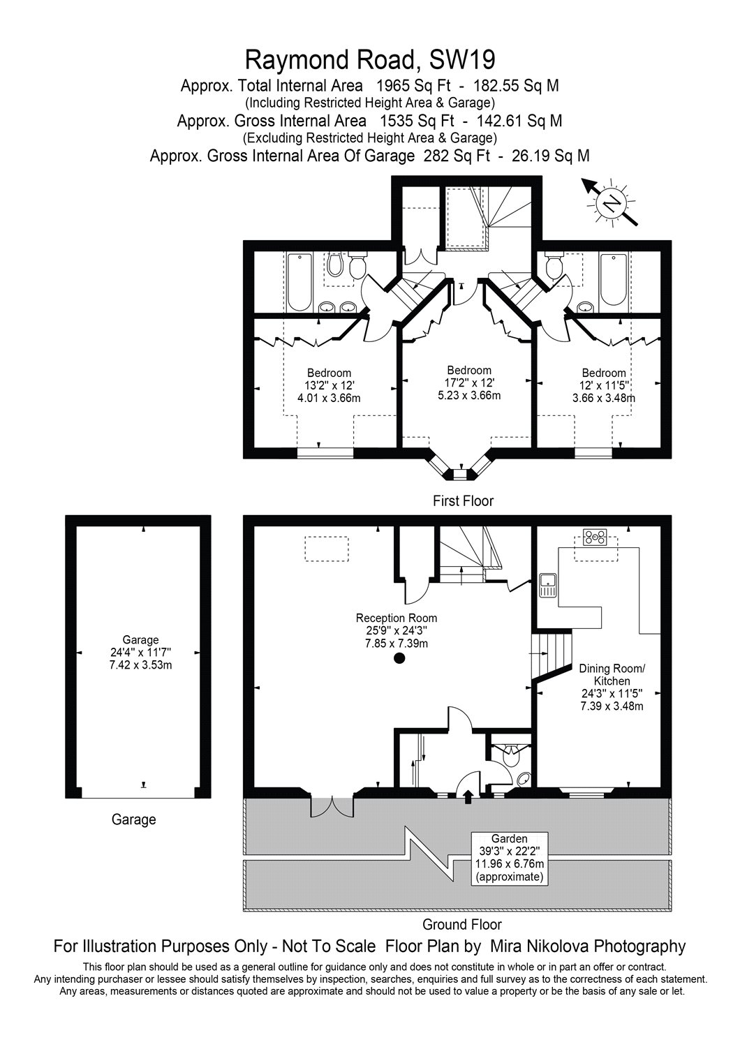 3 Bedrooms Detached house to rent in Raymond Road, Wimbledon SW19
