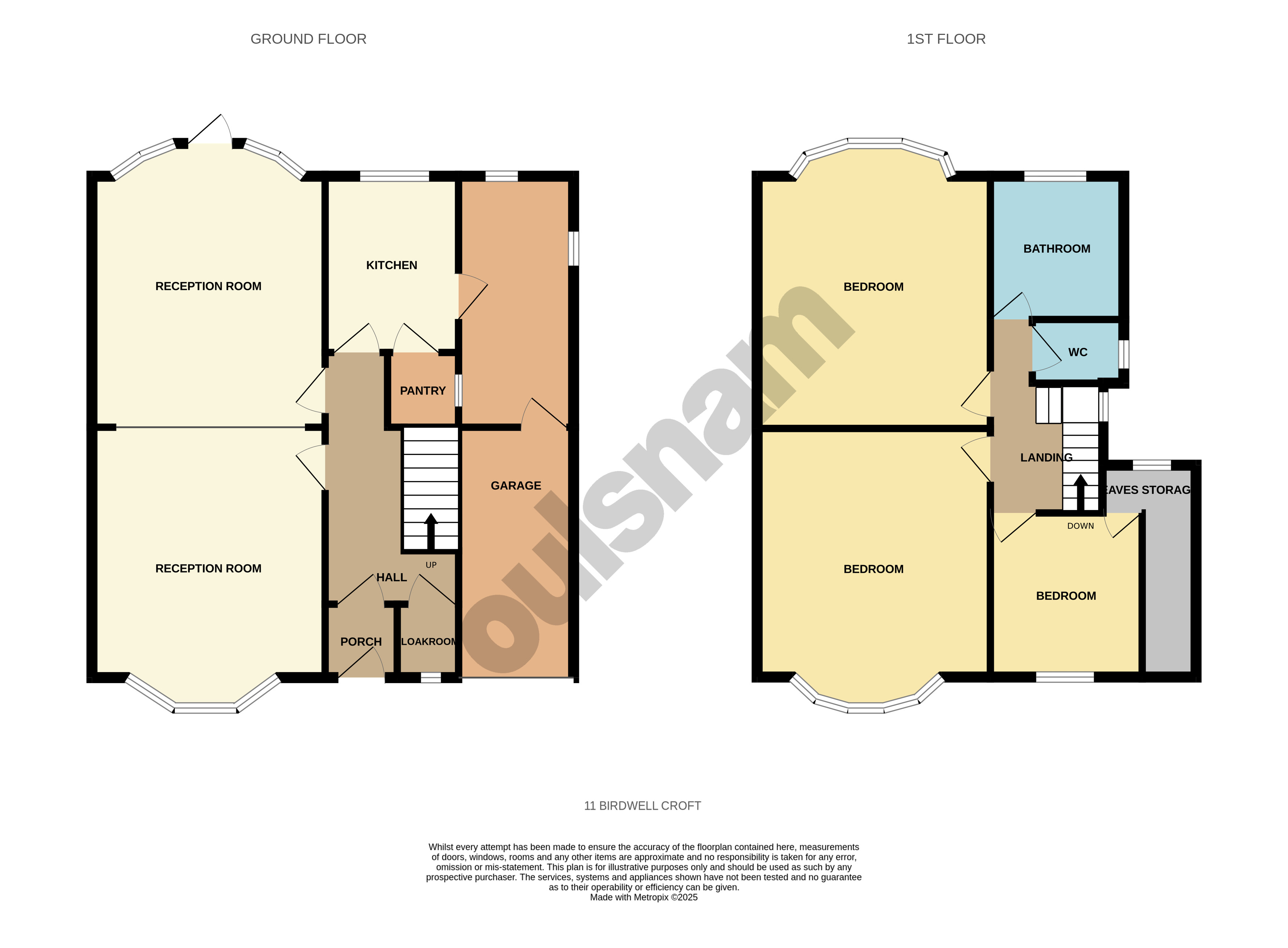 11, Birdwell Croft, Birmingham floorplan