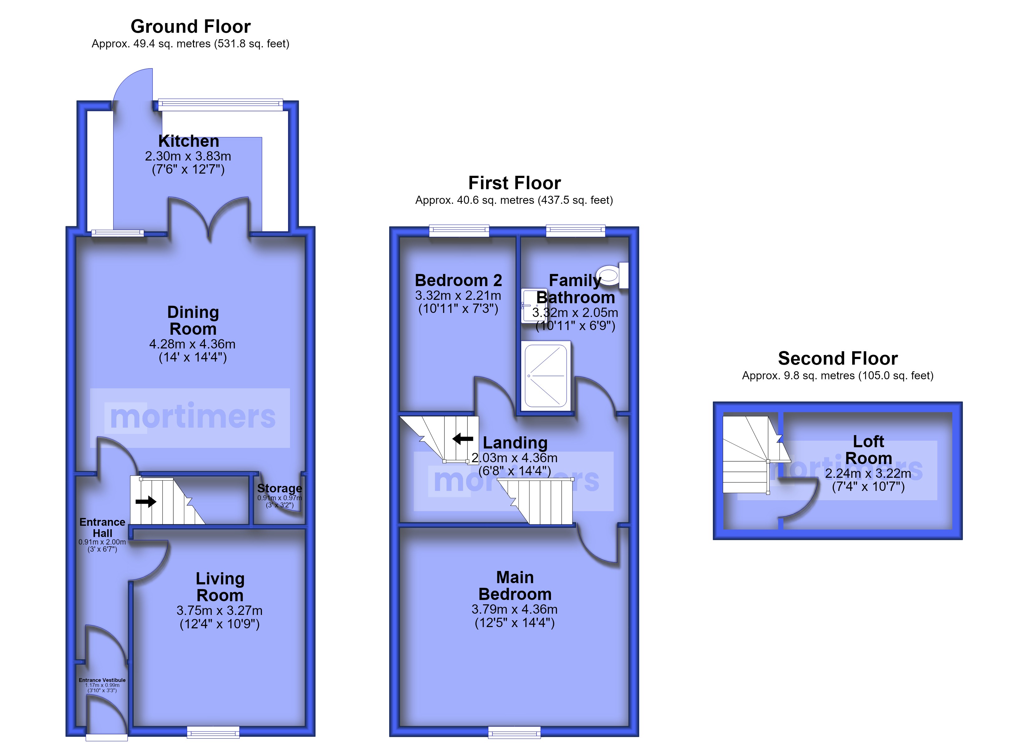 Primrose Street, Lancashire floorplan